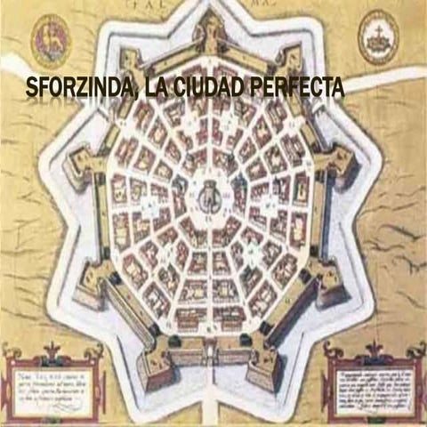 Sforzinda, la ciudad perfecta
