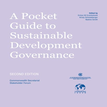 Stakeholder Forum- Pocket Guide to Sustainable Development Governance | PDF