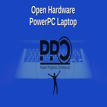 SFScon18 - Roberto Innocenti - Open Hardware PowerPC Notebook disclose the mo...