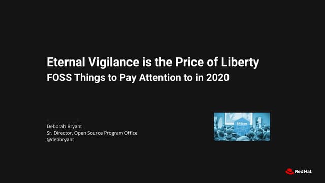FOSS Things to Pay Attention to in 2020