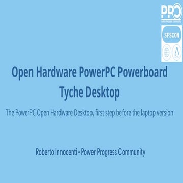 Open Hardware PowerPC Desktop