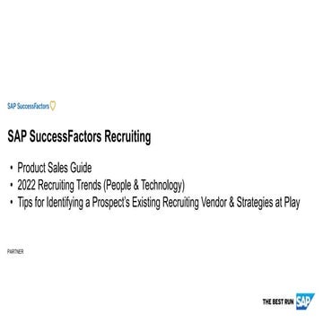 SFSF REC_Sales Guide and Tips for Identifying Recruiting Strategies and Opps....