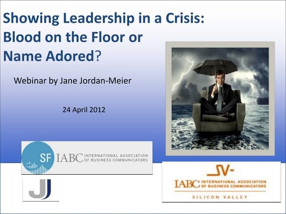 Leadership In Crisis Situation | PPT | Business | Business and Finance