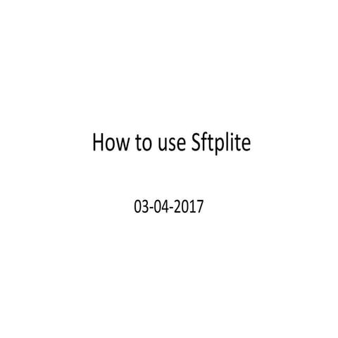 Sftplite