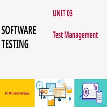 Comprehensive Guide to Software Test Management and Life Cycle | PPTX