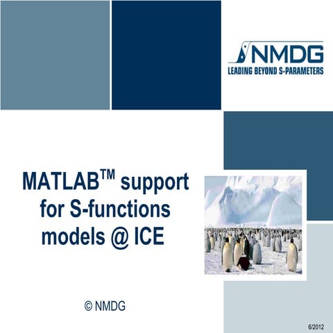 S-Functions in MATLAB Presentation | PPT