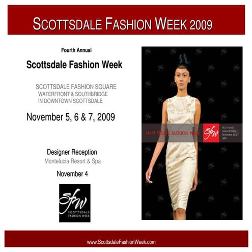 Scottsdale Fashion Week 2009