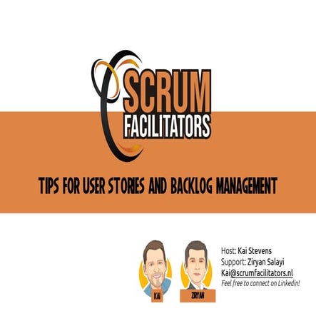 Tips For User Stories And Backlog Management