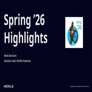 Salesforce Spring ’26 Release Highlights and Key Updates | PPTX