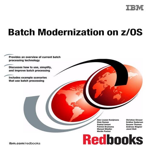 Batch Modernization on z/OS