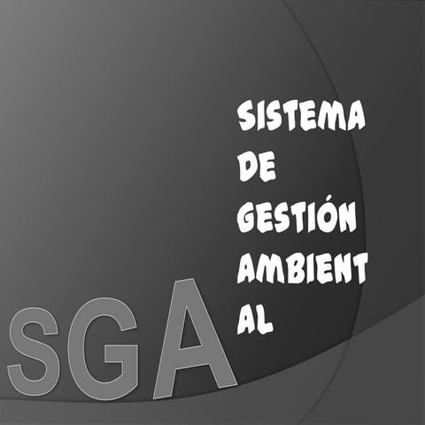 Como implementar un sga | PPTX