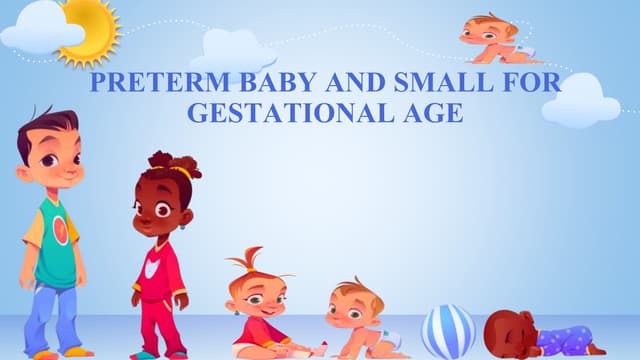 Pre-term, Small for gestational age and Post-term Infant | PPTX ...