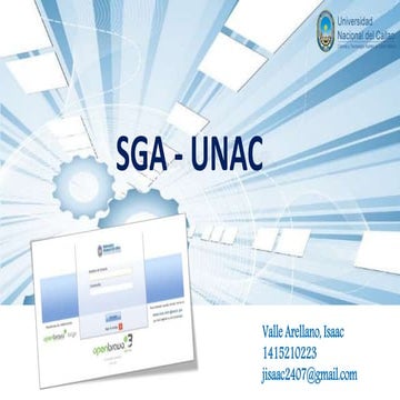 SGA - UNAC