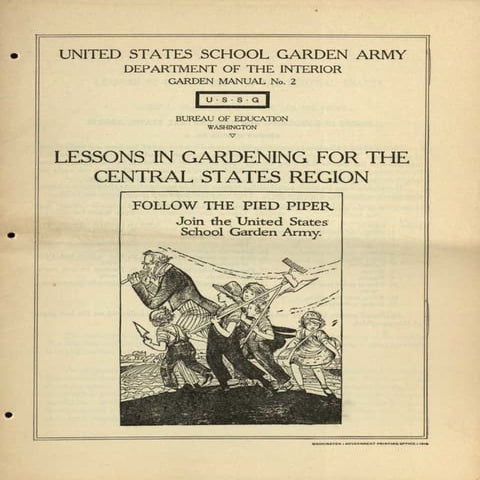 Lessons in School Gardening for Central States Region - Part 2