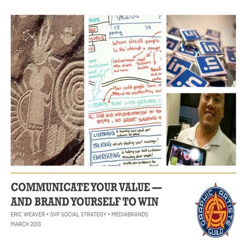 Communicate Your Value - and Brand Yourself to Win (Designer Edition)
