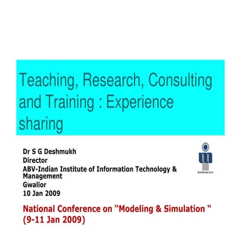 Sgd teaching-consulting-10-jan-2009 (1)