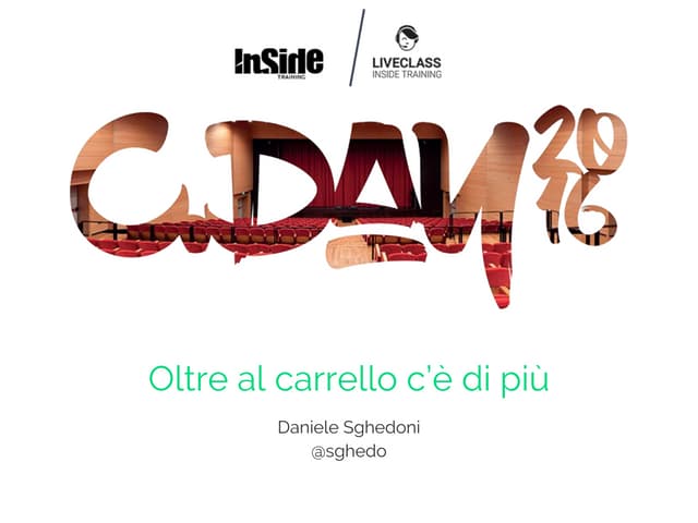Fare un sito web non significa fare e-commerce. Oltre al carrello c'è di più ...