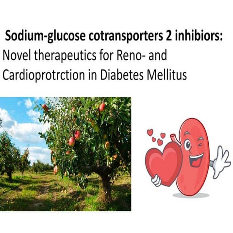 Sglt 2 inhibiors in cardiovascular diseases