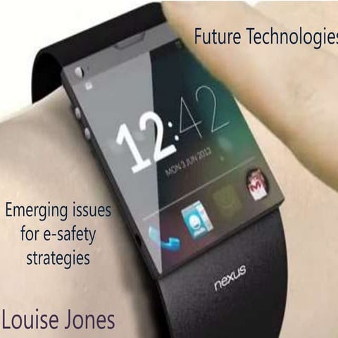 Scottish Government Ministerial Summit December 2013 Emerging issues for E-Safety