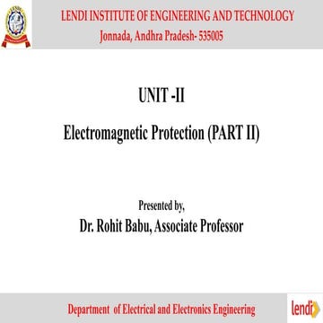 Electromagnetic Protection (PART 2)