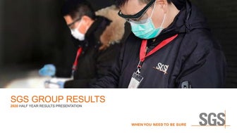 SGS 2020 Half Year Results Presentation