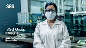 SGS 2022 Half Year Results Presentation
