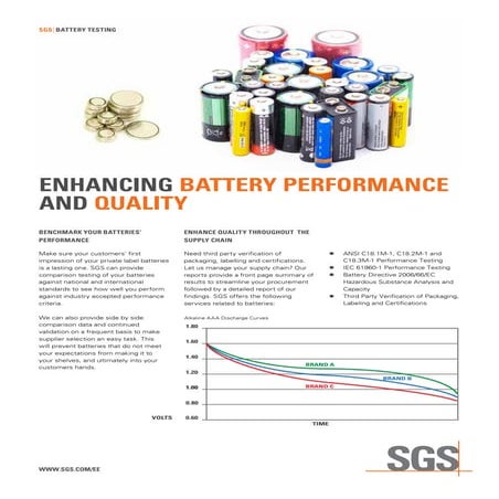 SGS Battery Testing Flyer