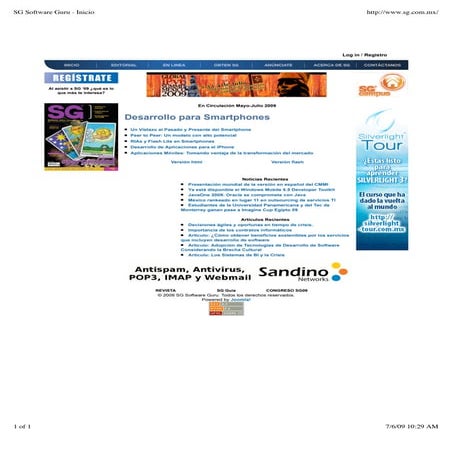 Sg Software Guru   Inicio