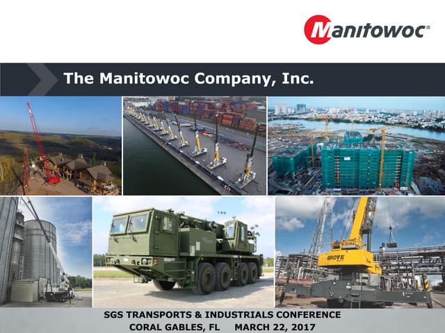 SGS Transports & Industrials Conference March 22 2017 
