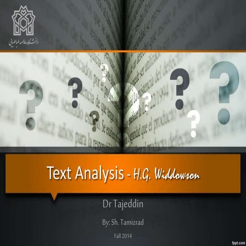 Sh. tamizrad  text analysis
