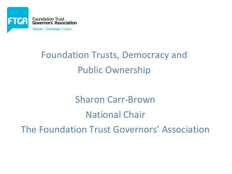 Foundation Trusts