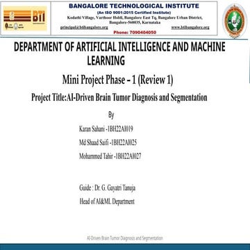 Brain Tumor Detection AI Project free.pptx
