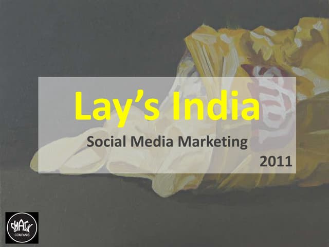 Lay's India: Report