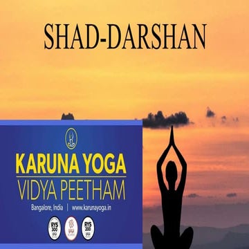 SHAD-DARSHAN - indian philosophy