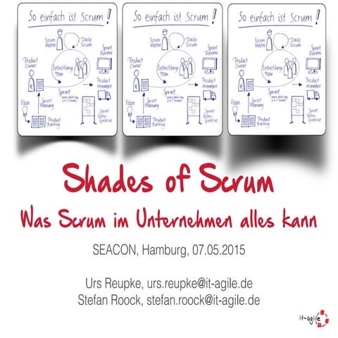 Shades of Scrum (Urs Reupke, Stefan Roock), SEACON 2015 in Hamburg