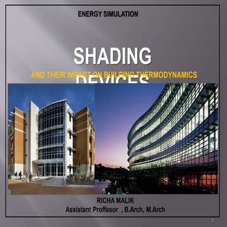 Shading devices by richa malik