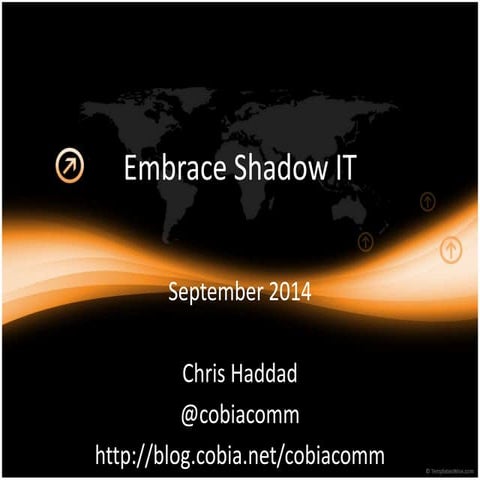 Shadow IT Risk and Reward