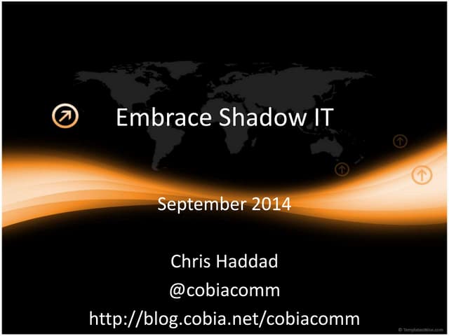 Shadow IT Risk and Reward