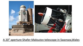 Shafer-Maksutov telescope