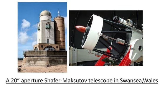 Shafer-Maksutov telescope