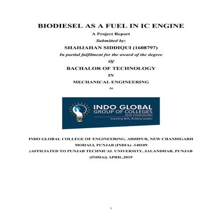 Bio-Diesel From Wast cocking Oil