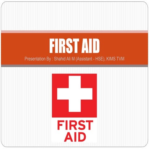First Aid ppt