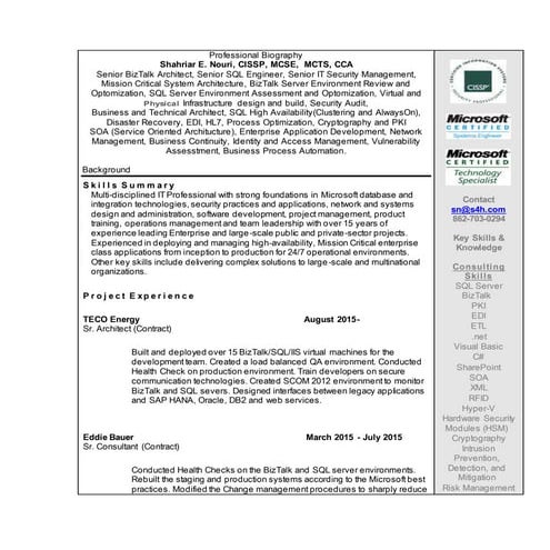 Shahriar nouriresume