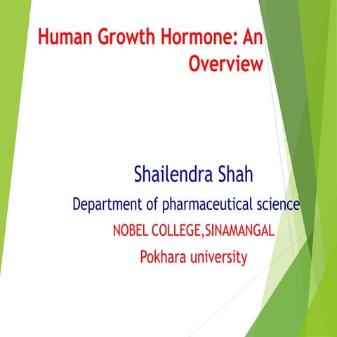 Human growth hormone | PPT
