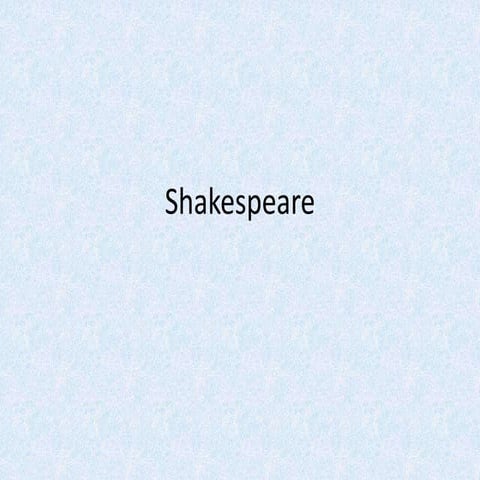 Shakespeare