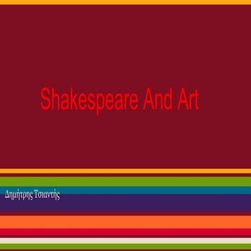 Shakespeare and art | PDF