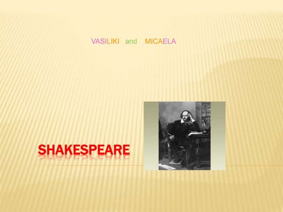 William shakespeare | PPTX