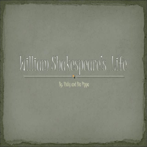William shakespeare | PPTX
