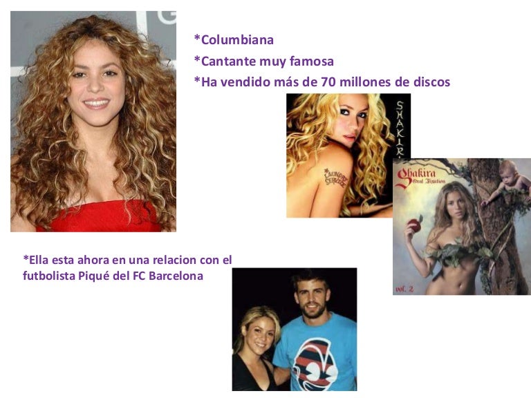 presentacion de Shakira