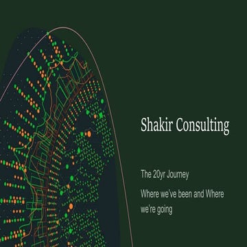 Shakir consulting 20 yr Anniversary